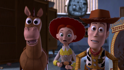 Toy Story 3 Bullseye Jessie & Woody