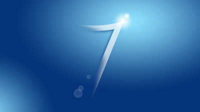 Windows 7 Blue