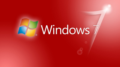 Windows 7 Logo Red